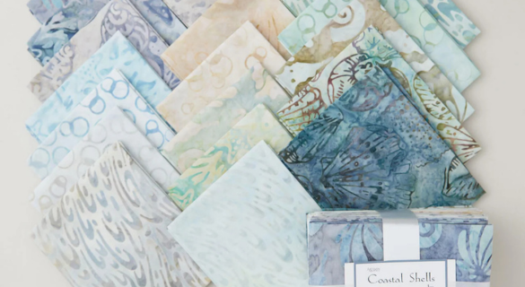 Artisan Batiks - Coastal Shells Fabric Collection