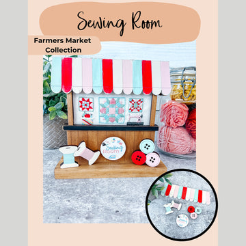 Farmers Market Collection - Sewing Room Embroidery Kit Primary Image