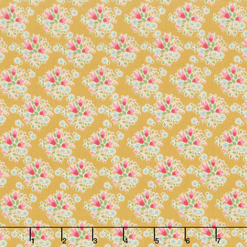 Creating Memories - Spring - Lulu Yellow Yardage Primary Image