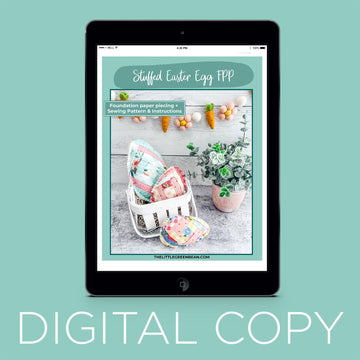 Digital Download - Stuffed Easter Egg EPP Pattern Primary Image