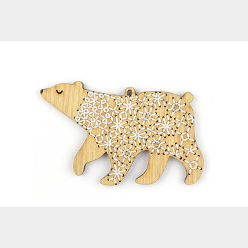Bear Stitched Ornament Kit Primary Image