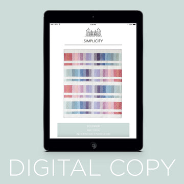 Digital Download - Simplicity Quilt Pattern