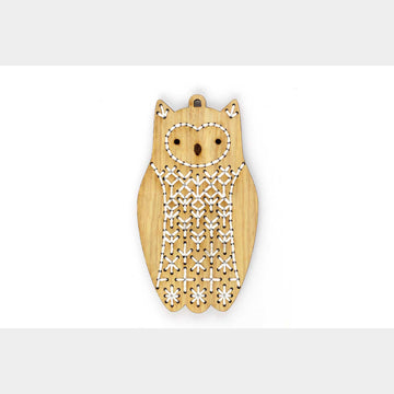 Owl Stitched Ornament Kit Primary Image