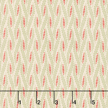 Jingle Bell - Ribbon Candy Frosting 108" Wide Backing