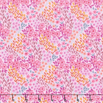 Sunset Cottage - Petalfield Pink Yardage