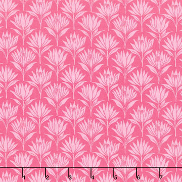 Sunset Cottage - Water Lilies Pink Yardage