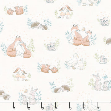 Little Ones - Hugs Cream Yardage