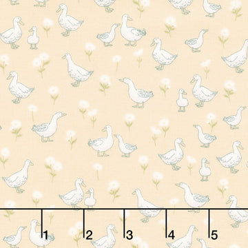 Little Ones - Ducks Yellow Yardage