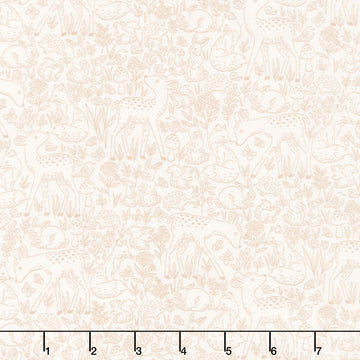Little Ones - Etched Brown Yardage