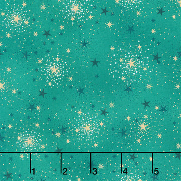 Adorn - Sparkle Green Metallic Yardage