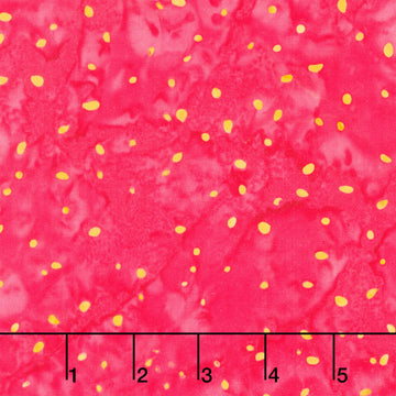 Speckles Batiks - Dots Dragonfruit Yardage