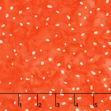Speckles Batiks - Dots Coral Yardage