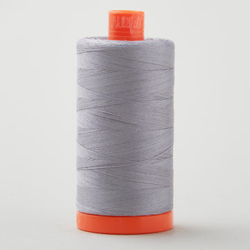 Aurifil 50 WT Cotton Mako Large Spool Thread Grey