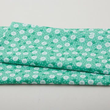 Sunshine Zinnia - Jade 2 Yard Cut