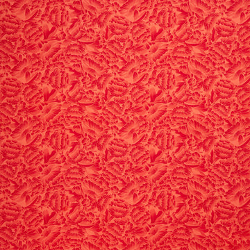 Florique 118" - Tonal Florique Flowers Red Wide Backing