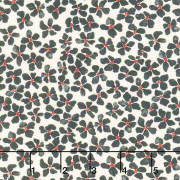 Hen House - Scattered Floral Off White Yardage