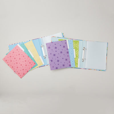 Missouri Star Bright Pattern Binders 2pk