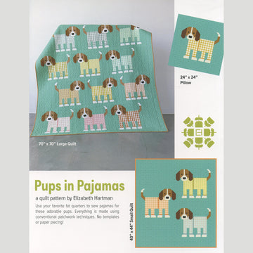 Pups in Pajamas Quilt Pattern