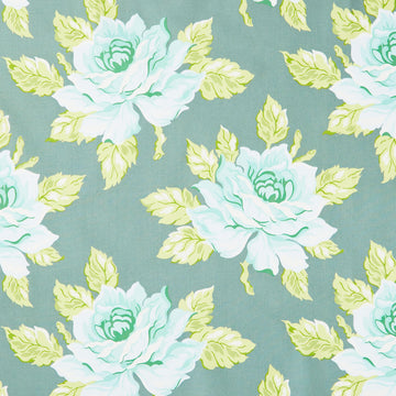 Daisy Crush - Hello Roses Slate Yardage