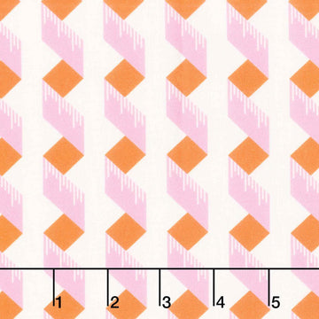 Bits and Bobs - Tape Pink Yardage