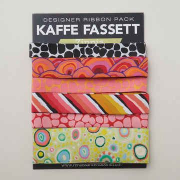 Kaffe Fassett Designer Ribbon Pack - Zinnia