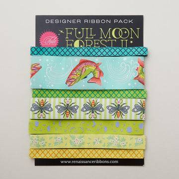 Tula Pink Full Moon Forest Designer Ribbon Pack - Enchanted