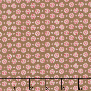 Cinnamon Stick - Small Medallion Brown Yardage