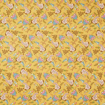 Love Struck - Fancy Floral Yellow Yardage