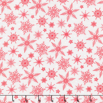 Tailgate Traditions - Snowflakes Gray Yardage