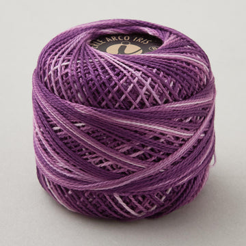 Missouri Star #8 Variegated Perle Cotton 10 Gram Ball - Grape (877)
