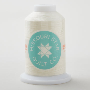 Missouri Star 50 WT Cotton King Spool Thread Eggshell