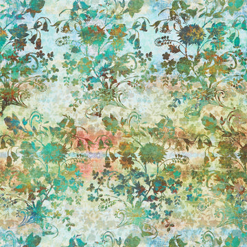 Evanescence - Bouquet Green Yardage
