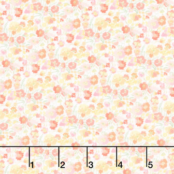 Lovelies - Eloise Peach Yardage