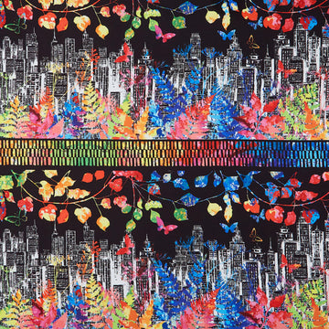 Urban Jungle II - Border Multi Yardage