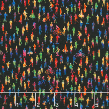 Urban Jungle II - People Multi Yardage
