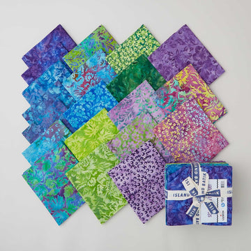 Springtime Bouquet Batiks Fat Quarter Bundle