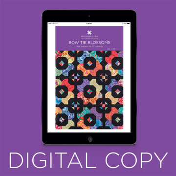 Digital Download - Bow Tie Blossoms Quilt Pattern by Missouri Star