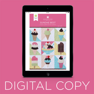 Digital Download - Sundae Best Quilt Pattern by Missouri Star