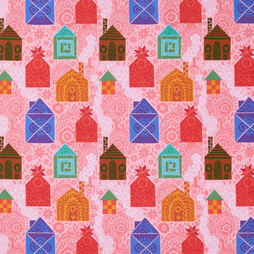 Allegory - Storybook Bubblegum Yardage