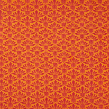 Indelible - Coneflower Tangerine Yardage