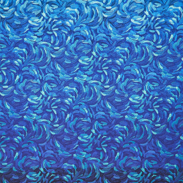 Starry Night - Ombre Dk Blue Multi Yardage