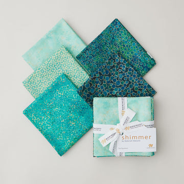 Shimmer Peacock Metallic Rolls