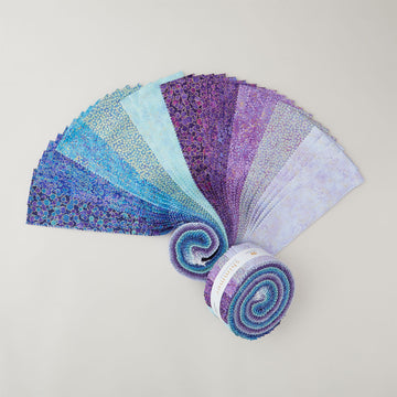 Shimmer - Pansy & Deep Sea Metallic Strips