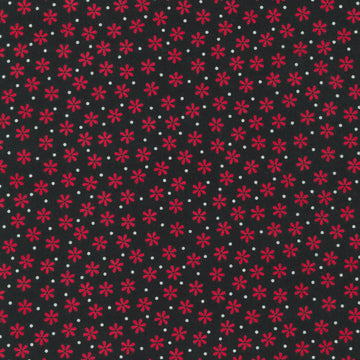 Cozy Cotton - Black Yardage