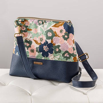 Clarisse Crossbody Bag Kit - Garden/Navy