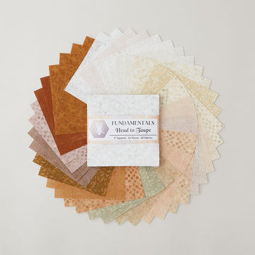 Fundamentals Head to Taupe 5" Squares