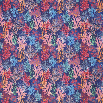 Deep Blue - Garden Reef Deep Blue Yardage
