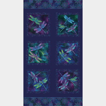 On Dragonfly Wings - Dragonfly Multi Panel Primary Image