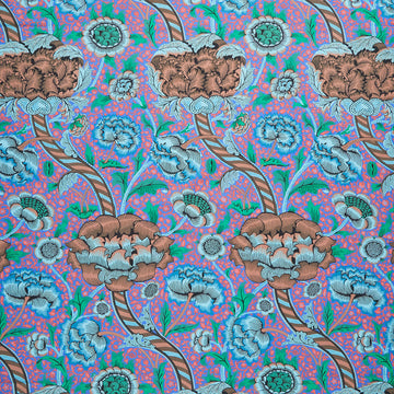 Kaffe Fassett x The Original Morris & Co. - Wandle Cobalt Yardage