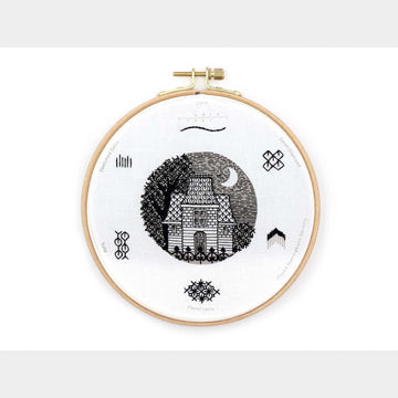 Victorian House Embroidery Stitch Sampler kit Primary Image